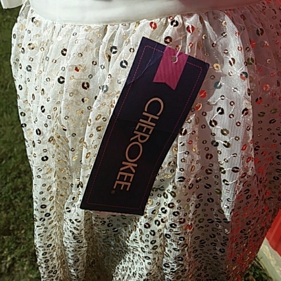 🎈Cherokee L 10/12 holiday skirt - Picture 5 of 7